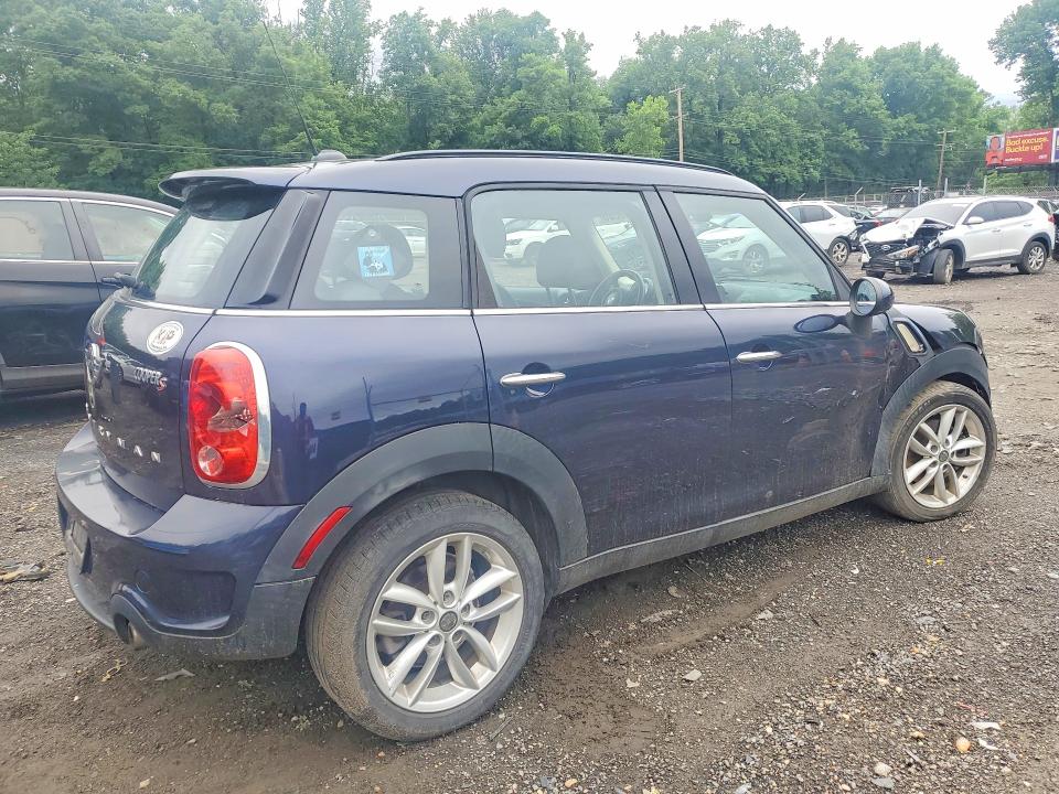 2013 Mini VIN WMWZC3C58DWP24722 COPART salvage auction — SIDE, Pa - Certificate Of Salvage, sold $1,600 on 2026-07-14 (photo 3)