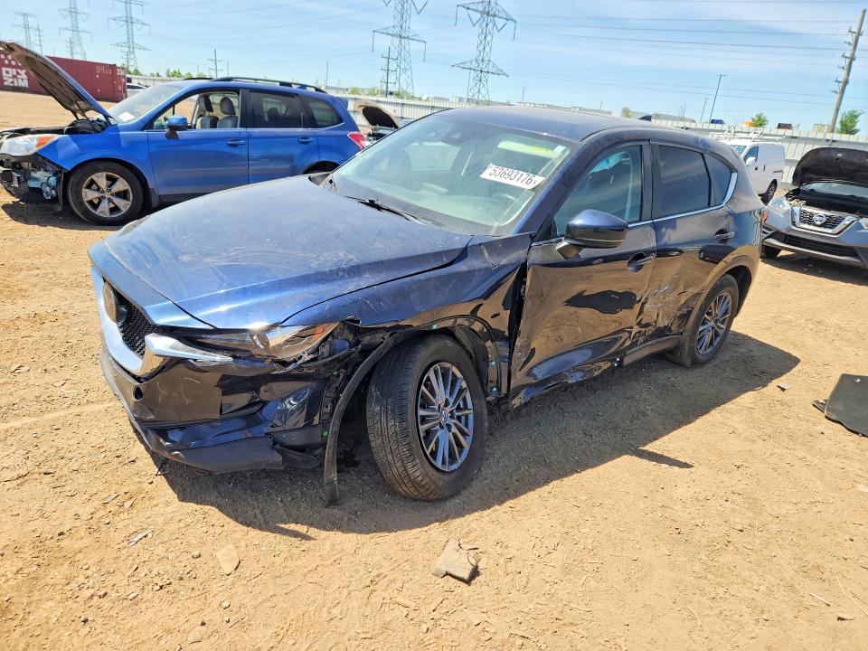 2020 Mazda Cx-5 VIN JM3KFBCM2L0866991 COPART salvage auction — FRONT END, Il - Salvage Certificate, sold $3,650 on 2026-07-30 (photo 1)