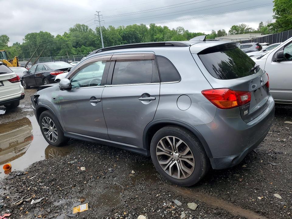 2017 Mitsubishi Outlander VIN JA4AR4AW4HZ022783 COPART salvage auction — FRONT END, ID - SALVAGE CERTIFICATE OF TITLE, sold $950 on 2026-07-28 (photo 2)