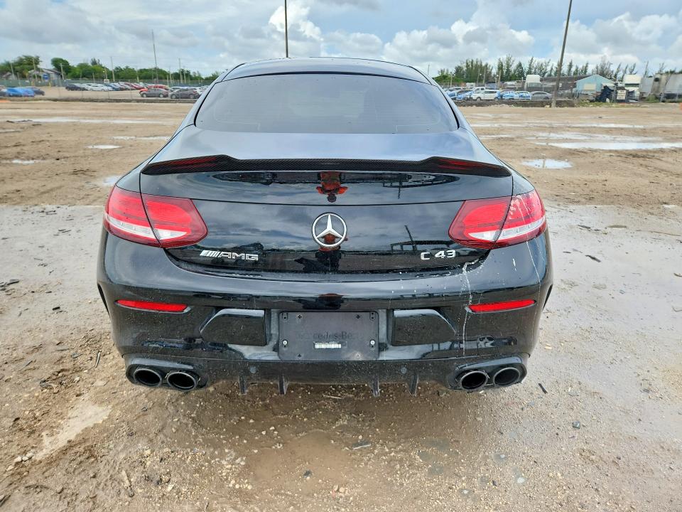 2020 Mercedes-benz C class VIN WDDWJ6EB9LF978847 COPART salvage auction — VANDALISM, MI - CERTIFICATE OF TITLE, sold $15,500 on 2026-07-09 (photo 6)
