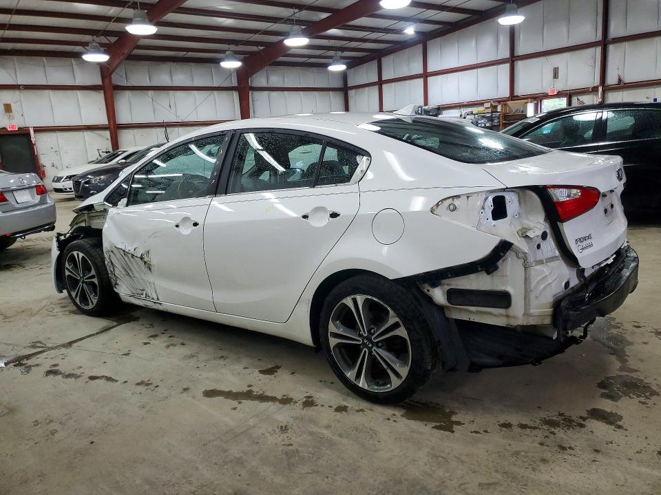 2016 Kia Forte VIN KNAFX4A82G5481459 COPART salvage auction — FRONT END, Md - Cert Of Salvage > 75% Damage, sold $475 on 2026-07-14 (photo 2)