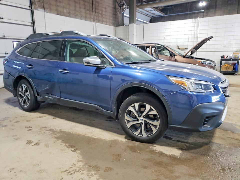 2020 Subaru Outback VIN 4S4BTAPC4L3134076 COPART salvage auction — SIDE, Mn - Cert Of Title-Salvage, sold $3,700 on 2026-07-02 (photo 4)
