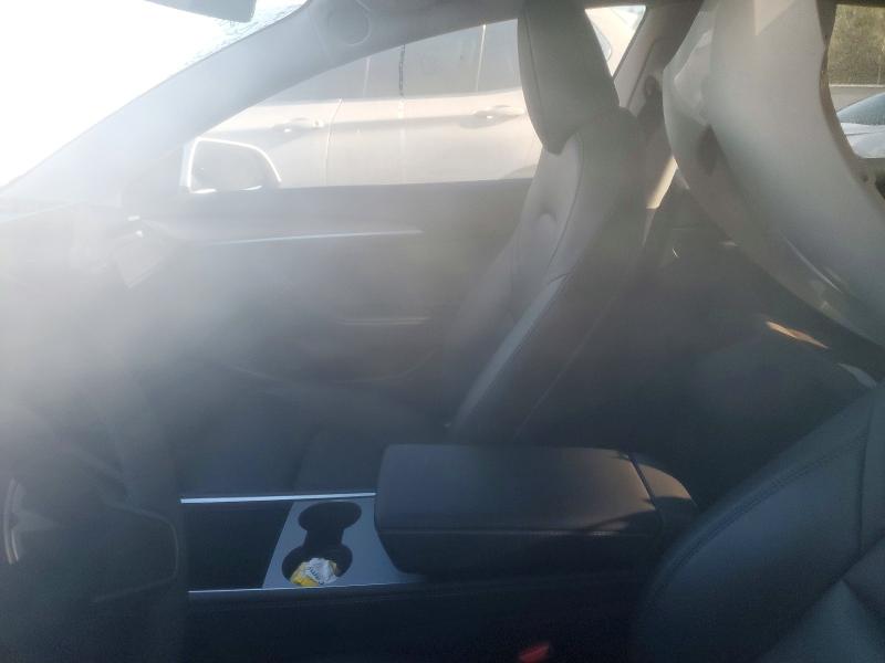 2023 Tesla Model 3 VIN LRW3E1EB3PC843694 COPART salvage auction — FRONT END, On - Permit No Brand - Unfit, sold $13,900 on 2026-07-14 (photo 7)
