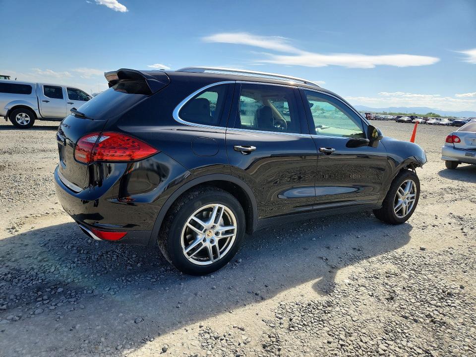2012 Porsche Cayenne VIN WP1AB2A25CLA44233 COPART salvage auction — FRONT END, Co - Public - Salvage Title, sold $950 on 2026-07-28 (photo 3)