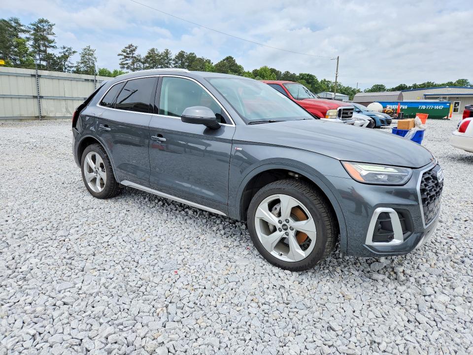2023 Audi Q5 VIN WA1EAAFY3P2072244 COPART salvage auction — REAR END, Ga - Cert Of Title-Salvage, sold $17,500 on 2026-07-28 (photo 4)