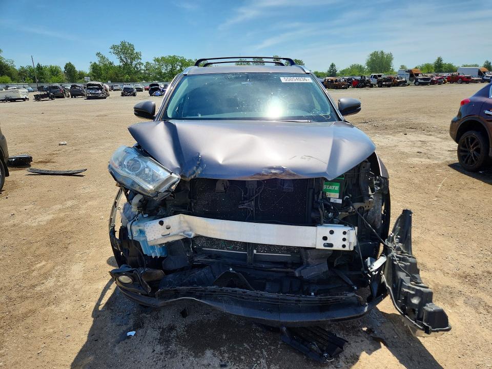 2016 Toyota VIN 5TDKKRFH5GS127001 COPART salvage auction — FRONT END, Il - Salvage Certificate, sold $4,900 on 2026-07-09 (photo 5)