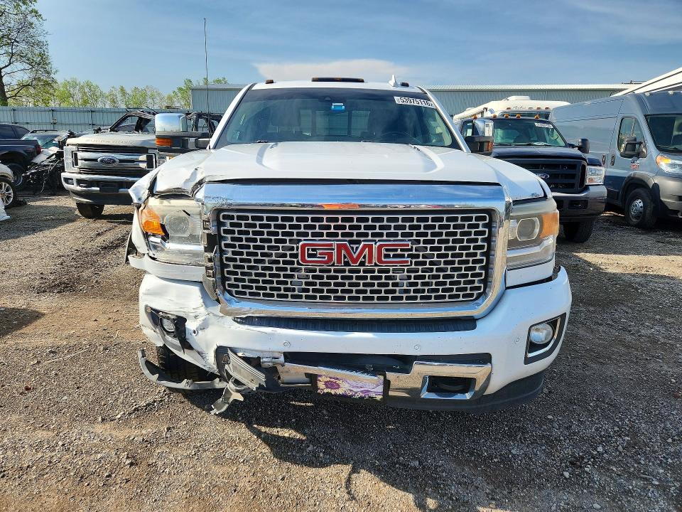 2015 Gmc SIERRA VIN 1GT424E80FF597366 COPART salvage auction — FRONT END, Mi - Certificate Of Title, sold $13,400 on 2026-07-22 (photo 5)
