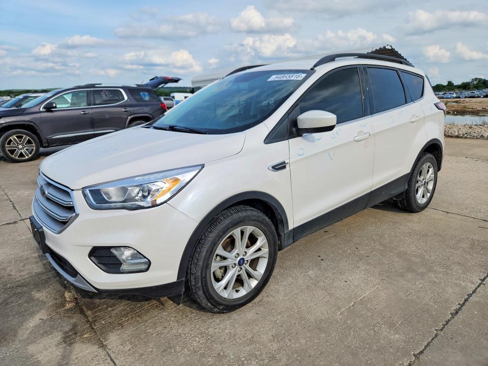 2018 Ford Escape VIN 1FMCU0HD2JUD20516 COPART salvage auction — HAIL, Tx - Certificate Of Title, sold $5,000 on 2026-07-09 (photo 1)