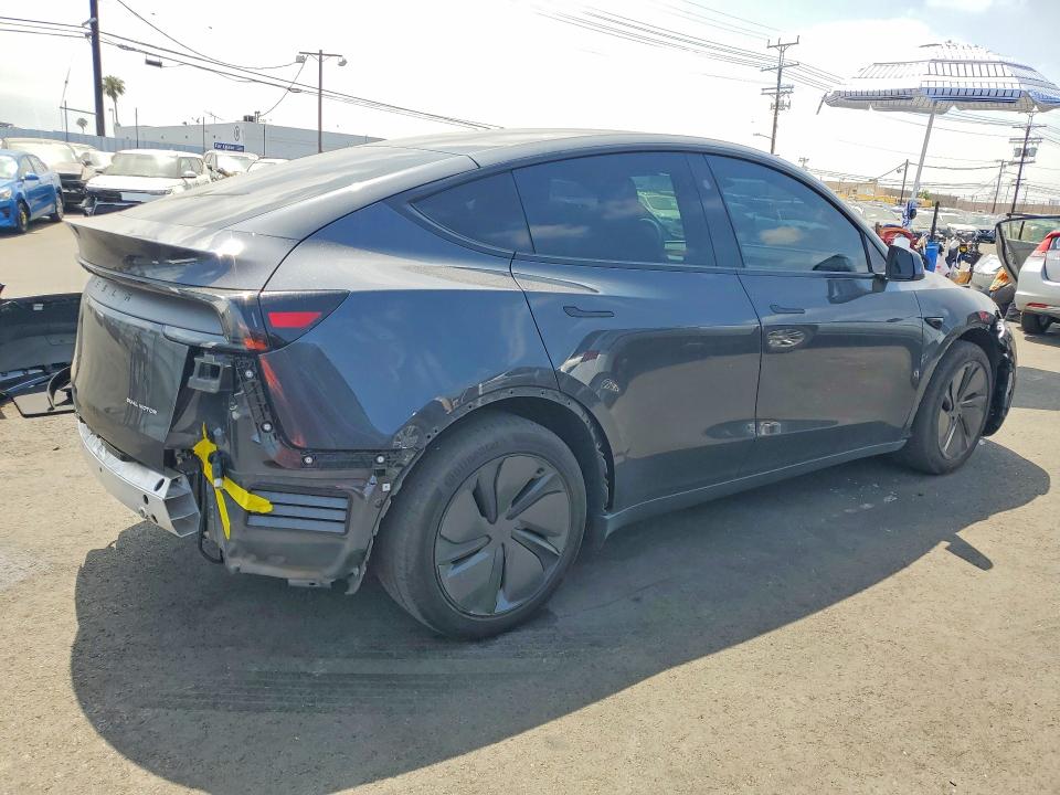 2026 Tesla Model y VIN 7SAYGDEE8TF363343 COPART salvage auction — REAR END, Ca - Salvage Certificate, sold $21,000 on 2026-07-20 (photo 3)