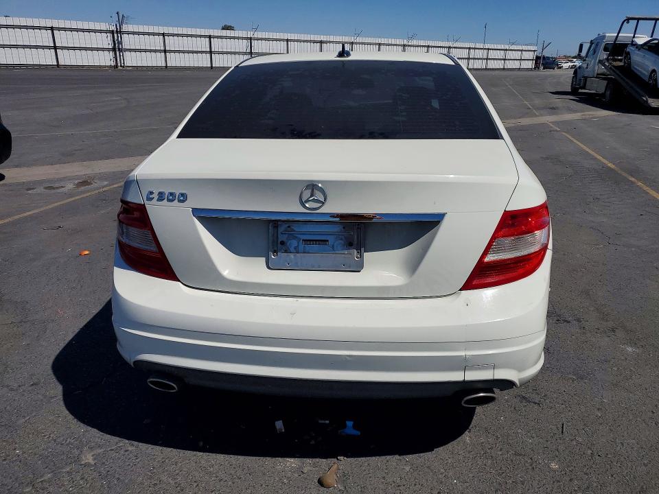 2011 Mercedes-benz C-klasse VIN WDDGF5EB2BA515749 COPART salvage auction — FRONT END, Ca - Salvage Certificate, sold $450 on 2026-07-02 (photo 6)