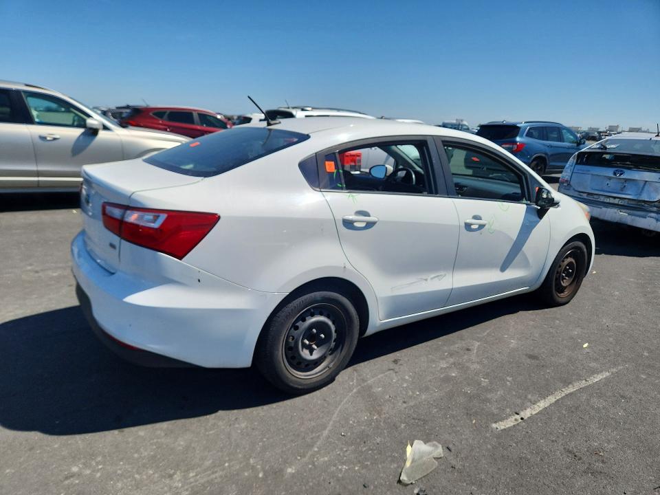 2017 Kia Rio VIN KNADM4A33H6112268 COPART salvage auction — VANDALISM, Salvage Title, sold $250 on 2026-07-22 (photo 3)