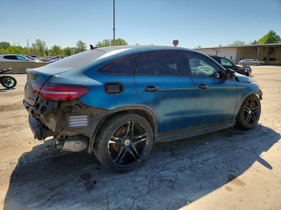2019 Mercedes-benz Gle VIN 4JGED6EB1KA151414 COPART salvage auction — FRONT END, Ny - Mv-907A Salvage Certificate, sold $9,900 on 2026-08-02 (photo 3)
