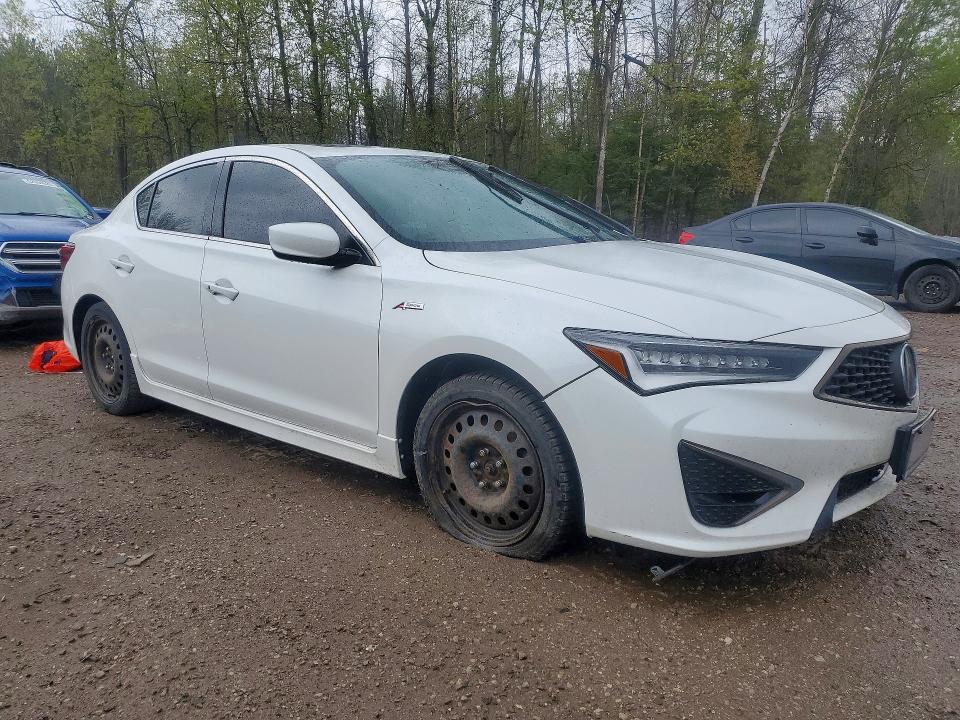 2019 Acura Ilx VIN 19UDE2F87KA800160 COPART salvage auction — VANDALISM, On - Permit No Brand - Unfit, sold $200 on 2026-07-02 (photo 4)
