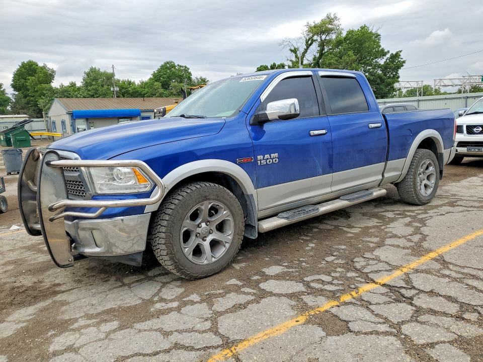2014 Ram 1500 VIN 1C6RR7VM8ES481121 COPART salvage auction — FRONT END, Ks - Cert Of Title-Salvage, sold $4,200 on 2026-07-27 (photo 1)
