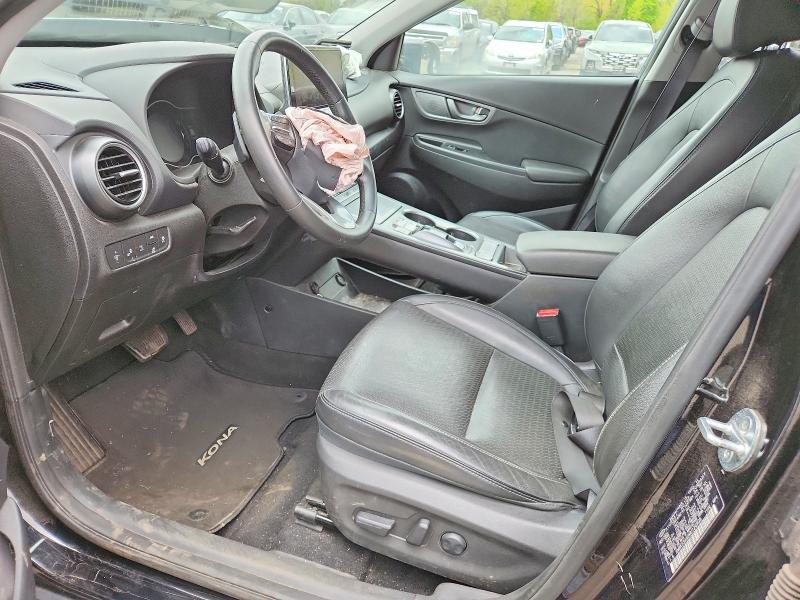 2021 Hyundai Kona VIN KM8K53AG3MU126905 COPART salvage auction — FRONT END, Ny - Mv-907A Salvage Certificate, sold $2,250 on 2026-07-07 (photo 7)