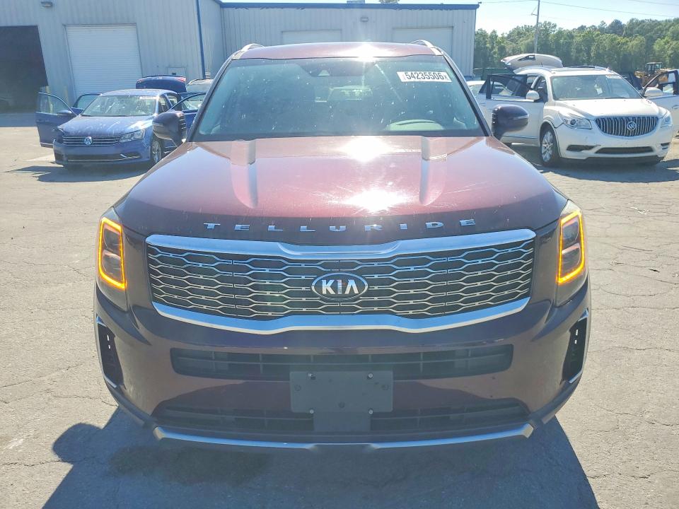 2021 Kia Telluride VIN 5XYP34HC8MG105378 COPART salvage auction — SIDE, Nc - Salvage Certificate Of Title, sold $6,800 on 2026-07-13 (photo 5)