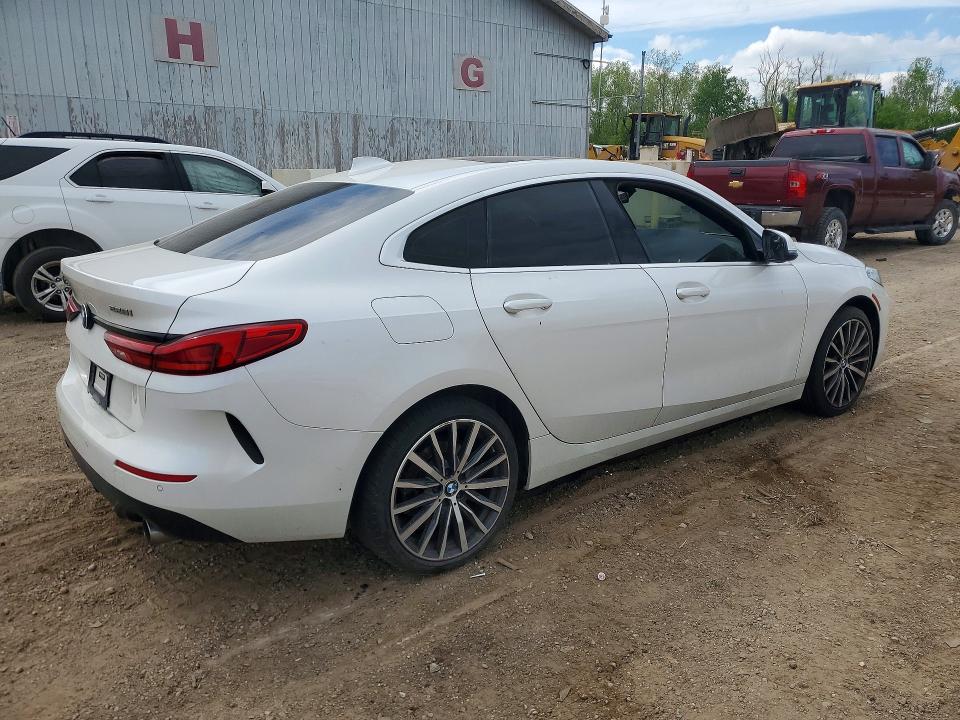 2021 BMW 2er VIN WBA73AK00M7G59346 COPART salvage auction — WATER/FLOOD, Mi - Cert Of Title-Flood Vehicle, sold $2,400 on 2026-07-29 (photo 3)