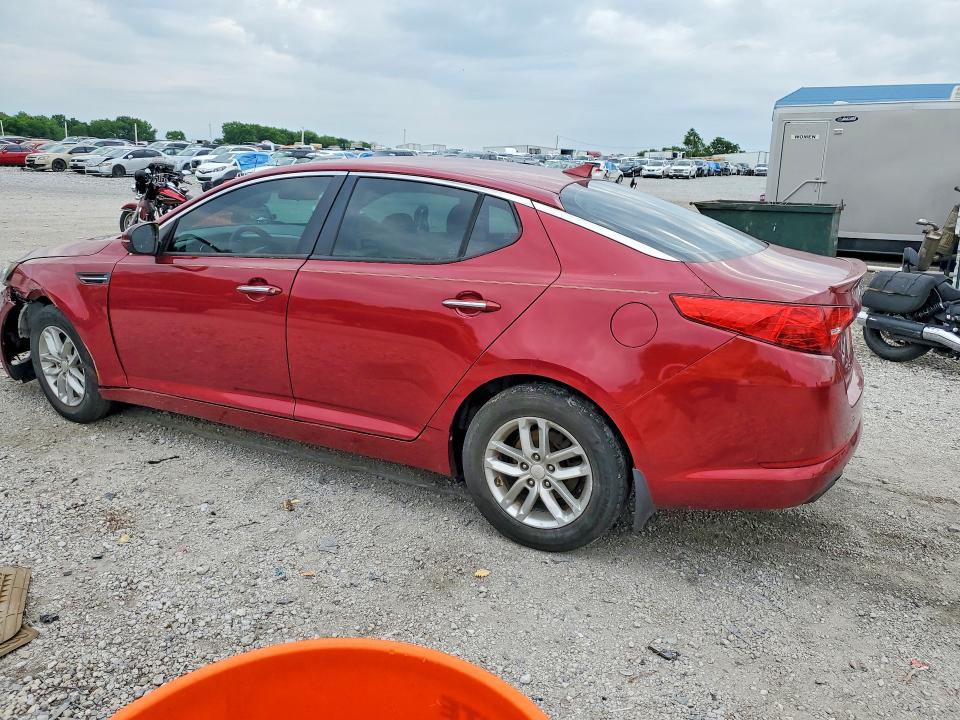 2013 Kia Optima VIN 5XXGM4A77DG180541 COPART salvage auction — FRONT END, Ar - Cert Of Title-Salvage, sold $600 on 2026-07-27 (photo 2)