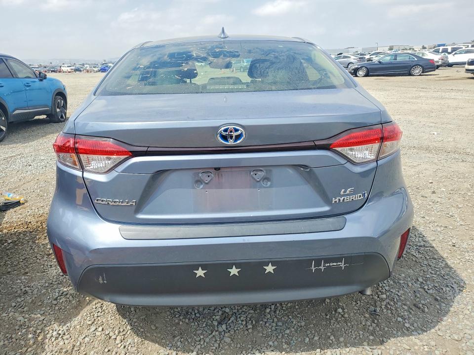 2023 Toyota Corolla VIN JTDBCMFE8P3016868 COPART salvage auction — FRONT END, Ca - Salvage Certificate, sold $4,150 on 2026-07-08 (photo 6)