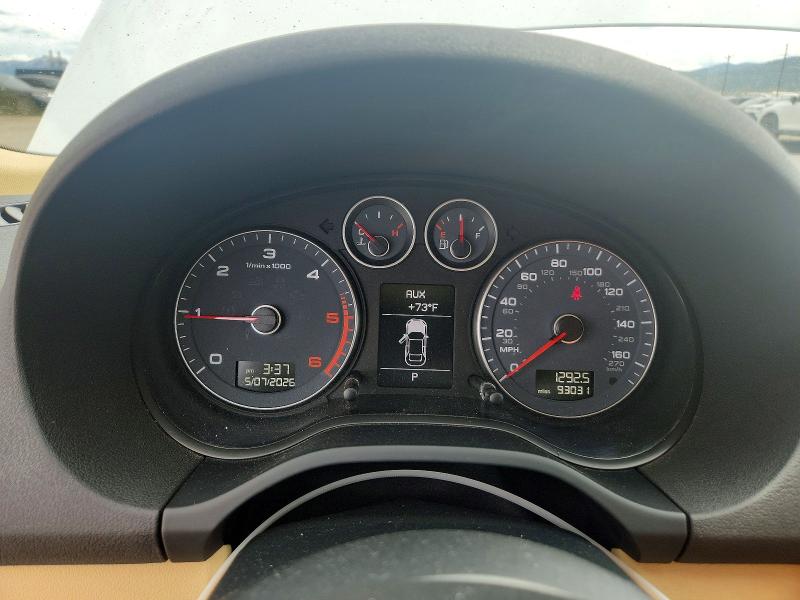 2013 Audi A3 VIN WAUBJAFM9DA022744 COPART salvage auction — FRONT END, ID - SALVAGE CERTIFICATE OF TITLE, sold $550 on 2026-07-28 (photo 9)