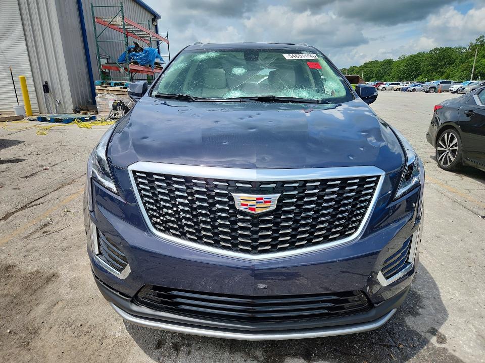 2025 Cadillac Xt5 VIN 1GYKNDR49SZ148454 COPART salvage auction — HAIL, Mo - Salvage Certificate Of Title, sold $7,300 on 2026-07-29 (photo 5)