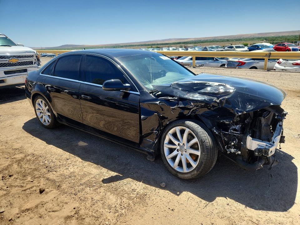 2013 Audi A4 VIN WAUHFAFL6DN016136 COPART salvage auction — FRONT END, Nm - Cert Of Title-Salvage, sold $200 on 2026-07-20 (photo 4)