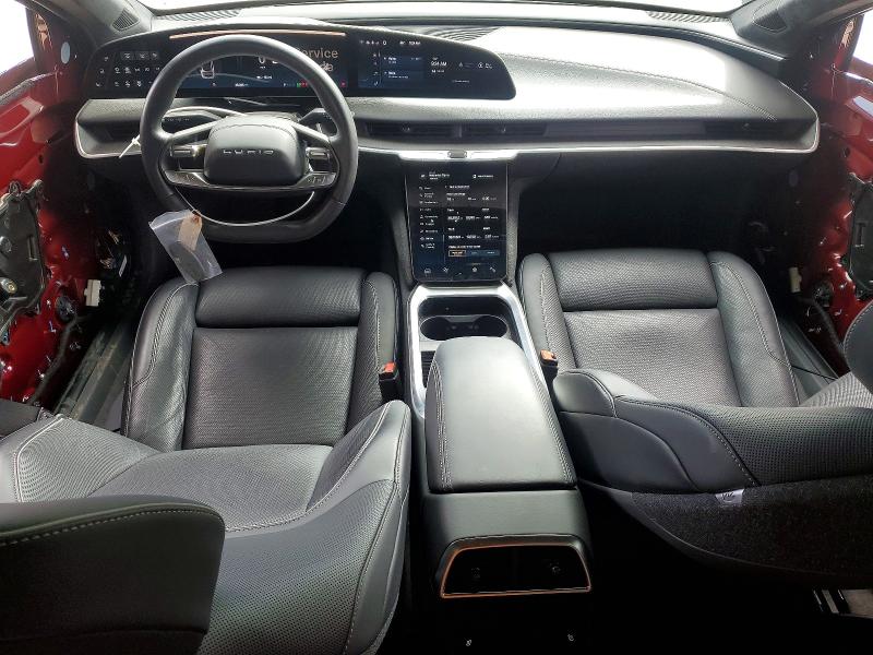 2023 Lucid Air VIN 50EA1TEA0PA005123 COPART salvage auction — FRONT END, Ca - Salvage Certificate, sold $8,100 on 2026-07-09 (photo 8)
