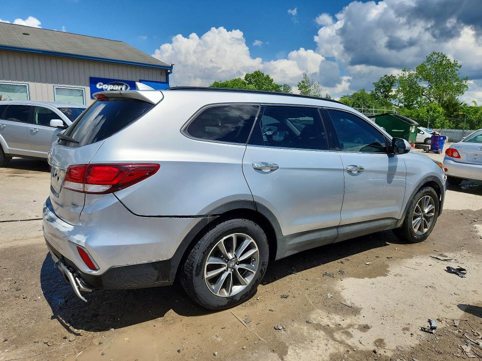 2017 Hyundai Santa fe VIN KM8SMDHF6HU171199 COPART salvage auction — FRONT END, Ky - Bill Of Sale/Part Only/No Titl, sold $2,100 on 2026-07-16 (photo 3)