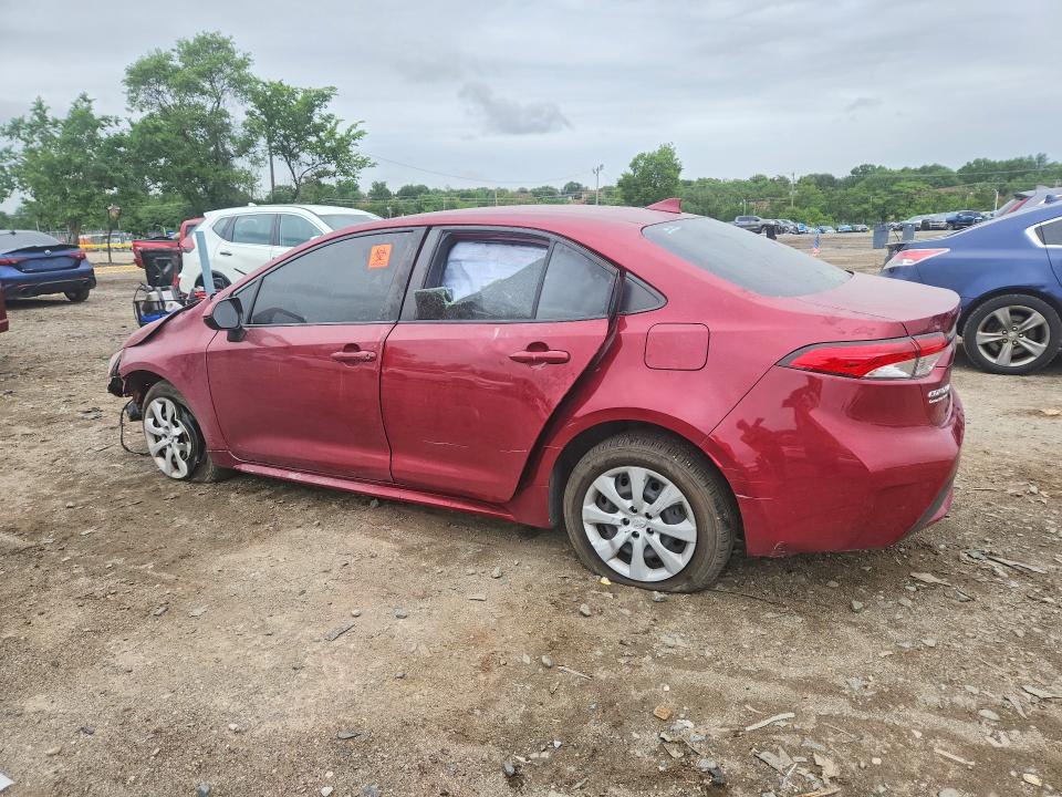 2022 Toyota Corolla VIN JTDEPMAE9NJ199070 COPART salvage auction — FRONT END, Md - Cert Of Salvage > 75% Damage, sold $2,050 on 2026-07-07 (photo 2)