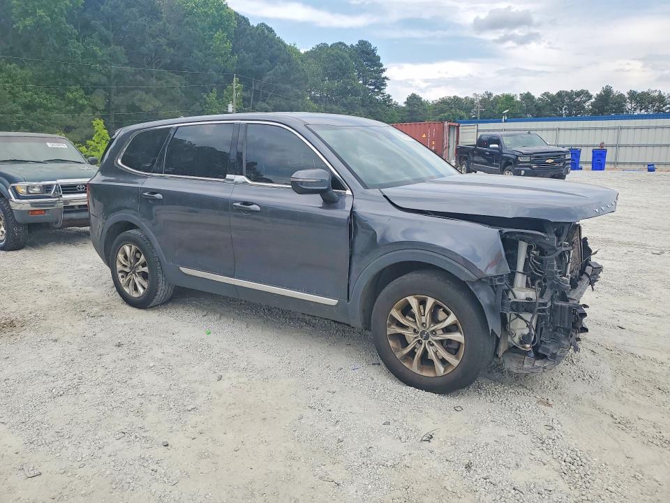 2022 Kia Telluride VIN 5XYP2DHC0NG242576 COPART salvage auction — FRONT END, Ga - Cert Of Title-Salvage, sold $4,350 on 2026-07-20 (photo 4)