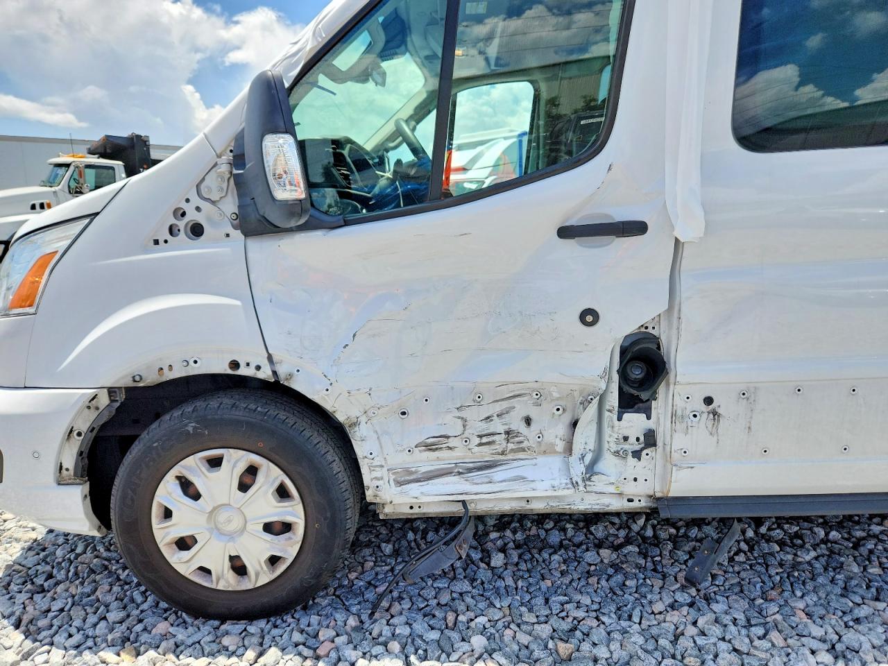 2020 Ford Transit VIN 1FBAX2C80LKB49034 COPART salvage auction — Side, FL - CERTIFICATE OF DESTRUCTION, sold $3,250 on 2026-07-09 (photo 9)