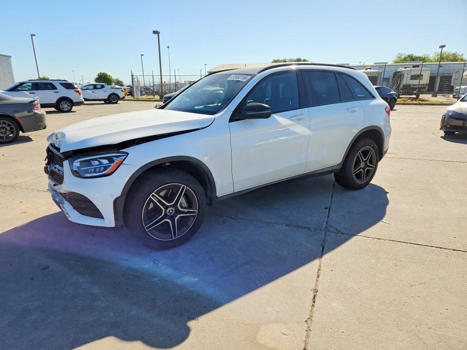 2022 Mercedes-benz Glc VIN W1N0G8EBXNV397532 COPART salvage auction — FRONT END, Ca - Salvage Certificate, sold $11,200 on 2026-07-13 (photo 1)