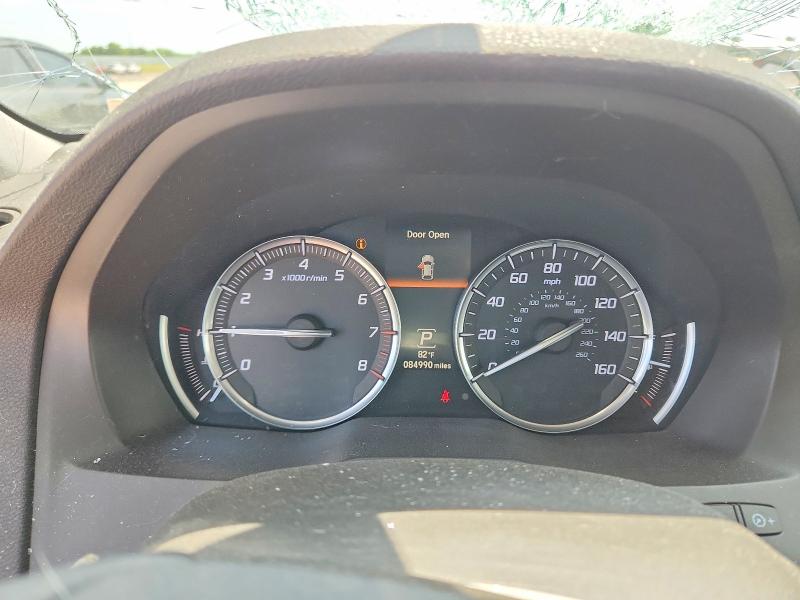 2016 Acura Mdx VIN 5FRYD4H66GB023963 COPART salvage auction — HAIL, Mo - Salvage Certificate Of Title, sold $6,000 on 2026-08-03 (photo 9)