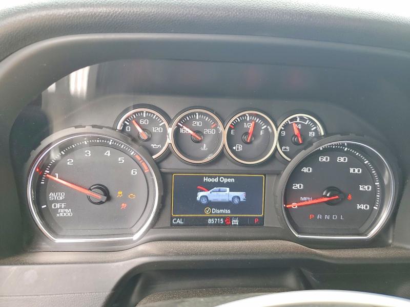 2021 Chevrolet Silverado VIN 1GCUYDETXMZ183333 COPART salvage auction — SIDE, Il - Salvage Certificate, sold $13,000 on 2026-07-09 (photo 9)