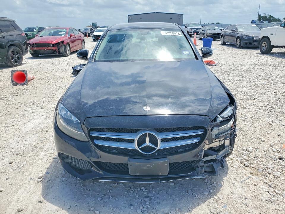 2016 Mercedes-benz C-klasse VIN 55SWF4KB2GU102702 COPART salvage auction — FRONT END, Tx - Salvage Vehicle Title, sold $3,800 on 2026-07-09 (photo 5)