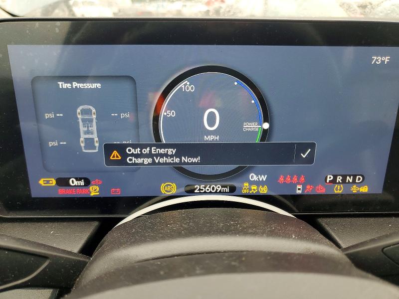 2024 Honda Prologue VIN 3GPKHWRM8RS520560 COPART salvage auction — FRONT END, Tx - Salvage Vehicle Title, sold $13,100 on 2026-07-07 (photo 9)