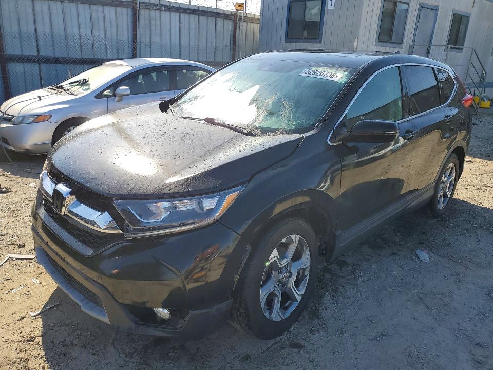 2018 Honda Cr-v VIN 2HKRW1H55JH502759 COPART salvage auction — FRONT END, Ca - Salvage Certificate, sold $8,700 on 2026-07-29 (photo 1)