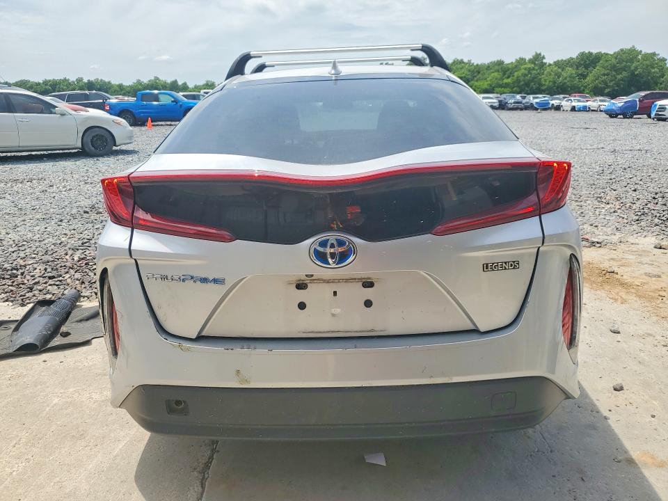 2018 Toyota Prius VIN JTDKARFP8J3068903 COPART salvage auction — FRONT END, Mo - Salvage Certificate Of Title, sold $6,400 on 2026-07-28 (photo 6)