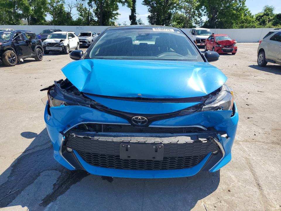 2022 Toyota Corolla VIN JTNC4MBE8N3182386 COPART salvage auction — FRONT END, Mo - Salvage Certificate Of Title, sold $7,400 on 2026-07-17 (photo 5)