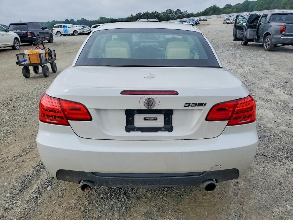 2012 BMW VIN WBADX7C58CE744947 COPART salvage auction — FRONT END, SC - CERT OF TITLE-SALVAGE, sold $3,000 on 2026-07-15 (photo 6)