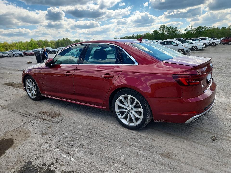 2019 Audi VIN WAUENAF44KA081473 COPART salvage auction — REAR END, Pa - Certificate Of Salvage, sold $7,200 on 2026-07-02 (photo 2)