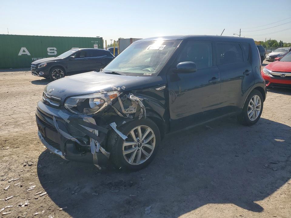 2018 Kia Soul VIN KNDJP3A59J7538796 COPART salvage auction — FRONT END, In - Cert Of Title-Salvage Title, sold $1,250 on 2026-07-10 (photo 1)