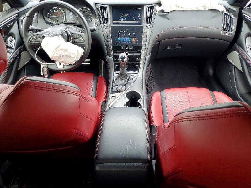 2022 Infiniti VIN JN1FV7LK6NM660354 COPART salvage auction — FRONT END, Salvage Title, sold $9,100 on 2026-07-13 (photo 8)