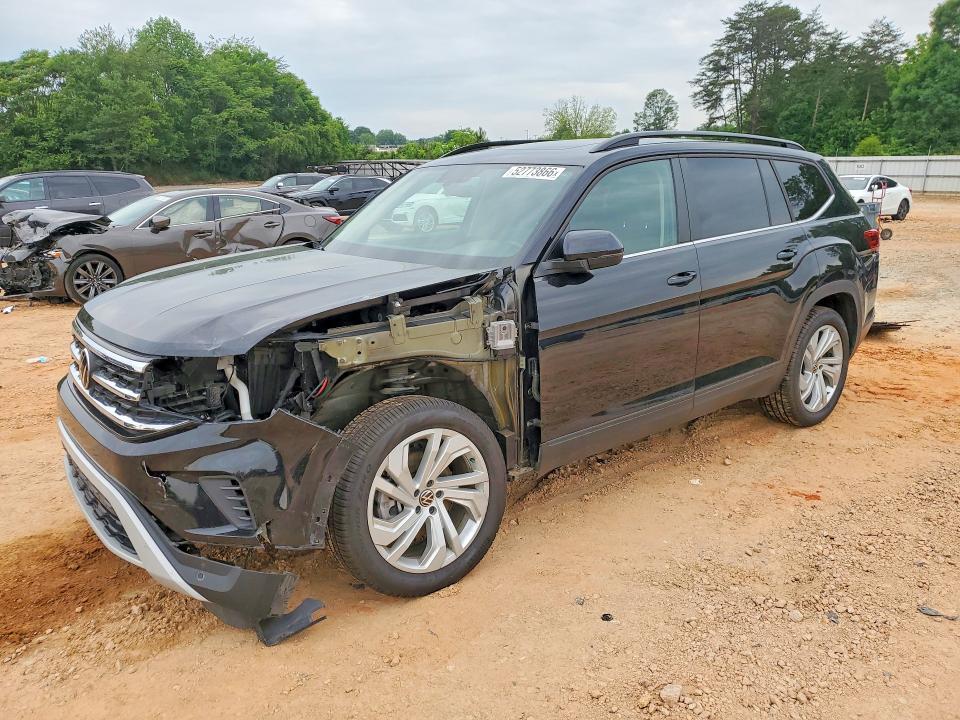 2022 Volkswagen Atlas VIN 1V2JP2CA7NC531748 COPART salvage auction — FRONT END, Nc - Salvage Certificate Of Title, sold $8,300 on 2026-07-06 (photo 1)