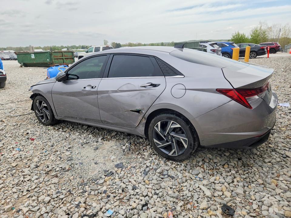 2025 Hyundai Elantra VIN KMHLS4DG8SU883133 COPART salvage auction — FRONT END, Mi - Cert Of Title-Salvage Vehicle, sold $6,200 on 2026-07-09 (photo 2)