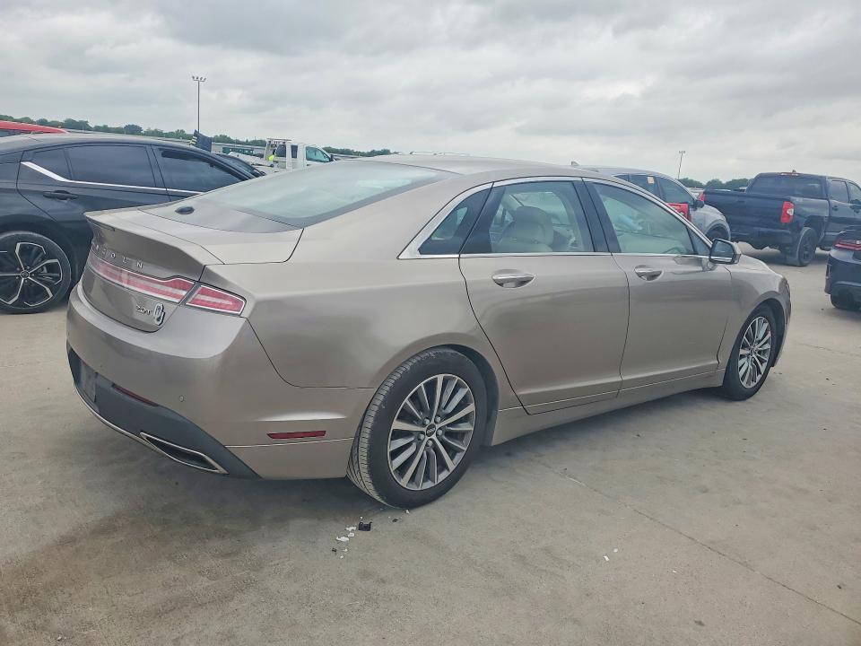2018 Lincoln VIN 3LN6L5C99JR604247 COPART salvage auction — HAIL, Tx - Certificate Of Title, sold $3,050 on 2026-07-23 (photo 3)