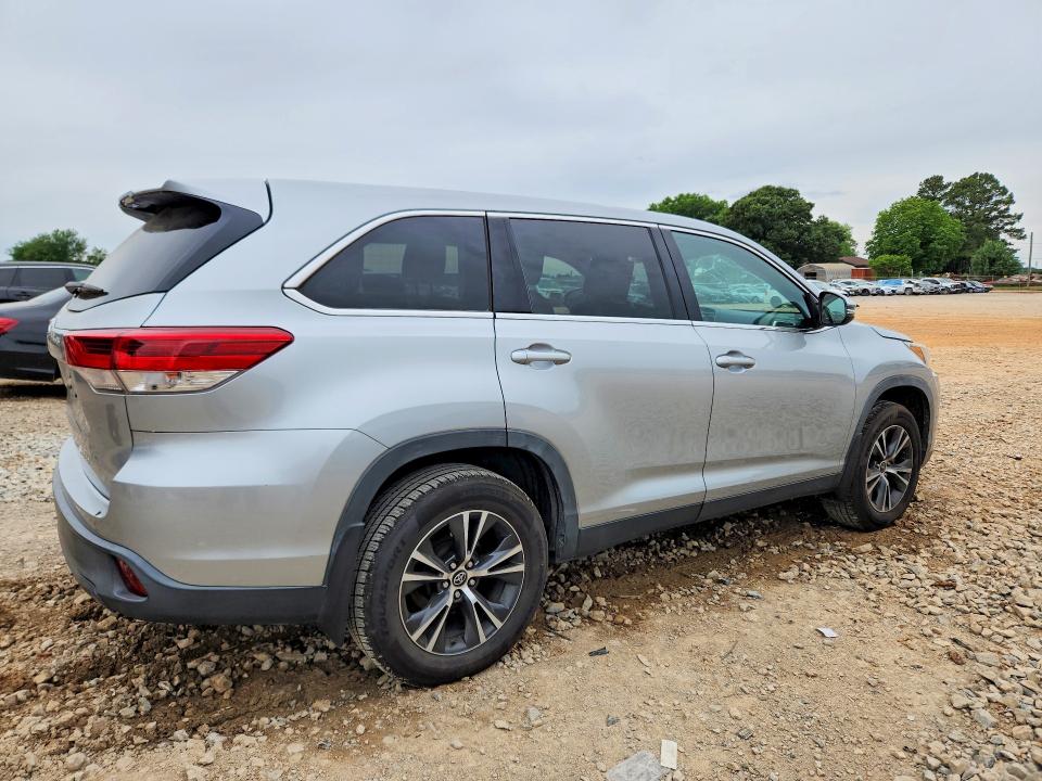 2019 Toyota Highlander VIN 5TDZARFH7KS057706 COPART salvage auction — FRONT END, AL - CERT OF TITLE-SALVAGE TITLE, sold $8,200 on 2026-07-08 (photo 3)
