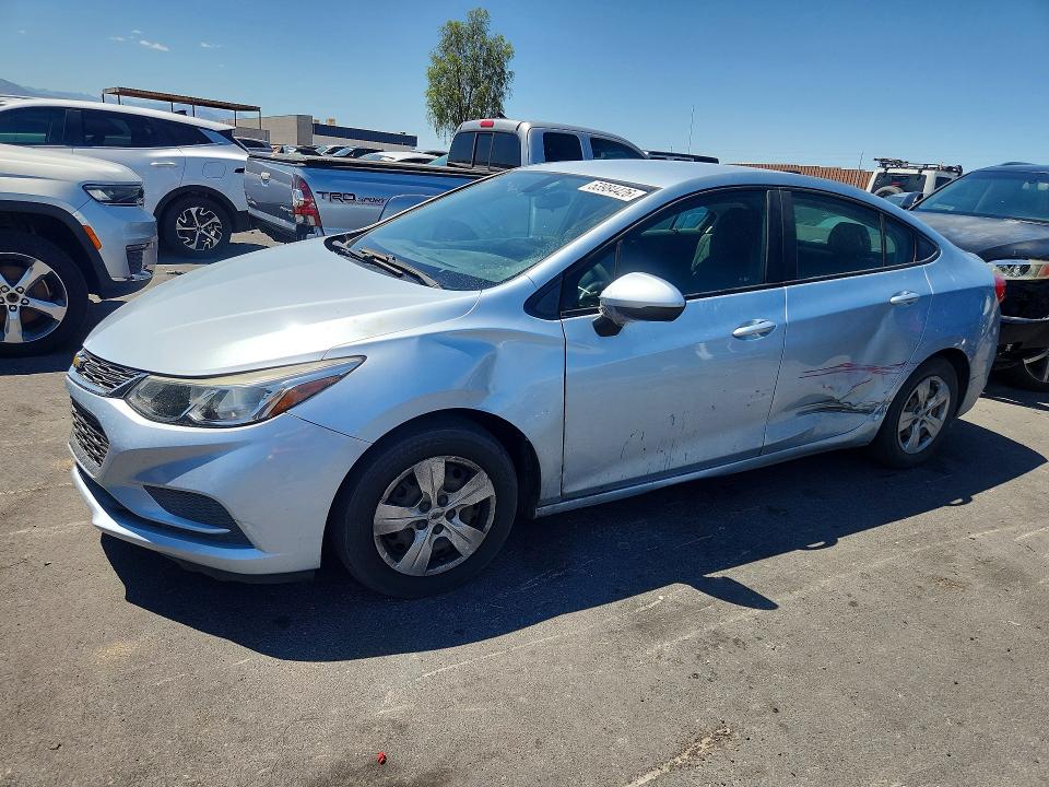 2017 Chevrolet Cruze VIN 3G1BC5SM2HS530741 COPART salvage auction — REAR END, Nv - Salvage Title, sold $1,750 on 2026-07-27 (photo 1)