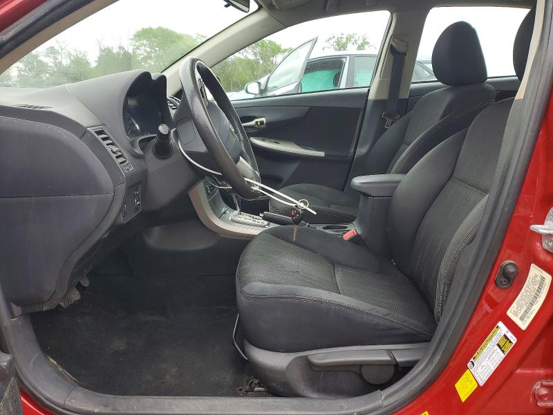 2012 Toyota Corolla VIN 5YFBU4EE6CP013354 COPART salvage auction — ROLLOVER, Ia - Cert Of Title-Salvage Title, sold $2,250 on 2026-07-31 (photo 7)