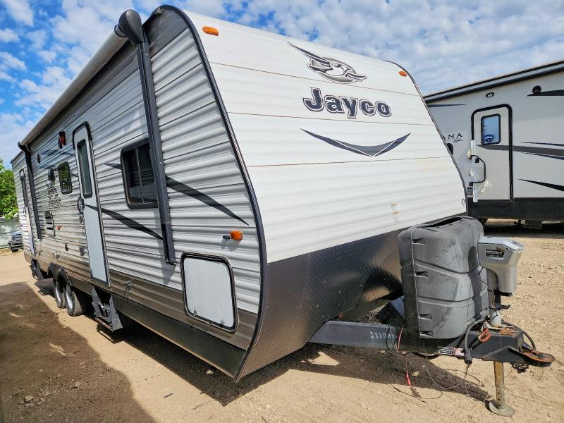 2016 Jayco jay Jay flight VIN 1UJBJ0BR4G17X1017 COPART salvage auction — HAIL, KS - CERT OF TITLE-SALVAGE, sold $4,600 on 2026-07-23 (photo 1)